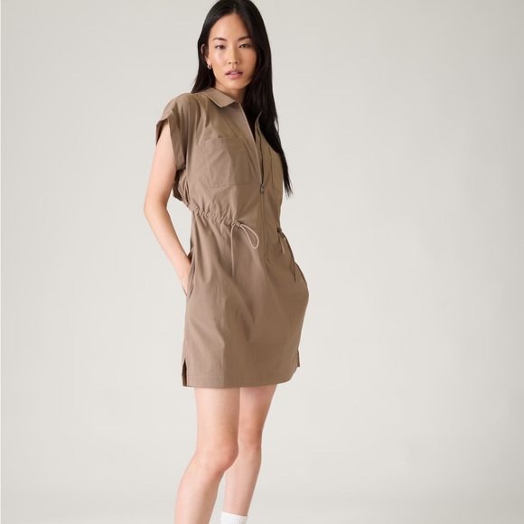 Athleta Green Mini Dress - Picture 3 of 5